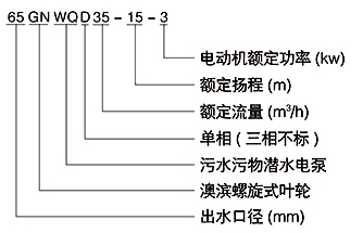 GNWQ新型切割式潜水排污泵