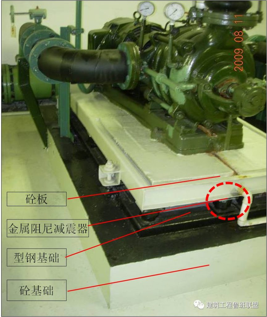 水泵消声减振工艺